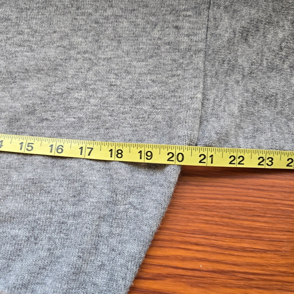 Moth Anthropologie Sz M Gray Knit Sweater Women's Medium Long Sleeve Pullover - Picture 8 of 9